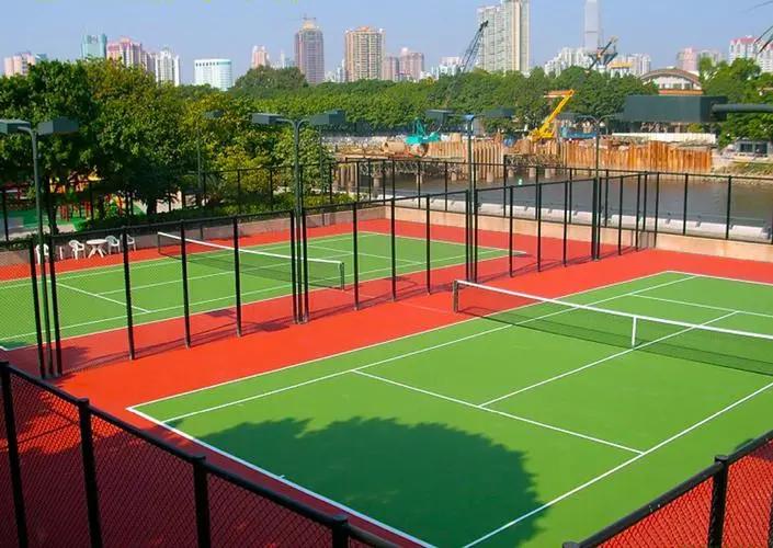 丙烯酸彈性網(wǎng)球場